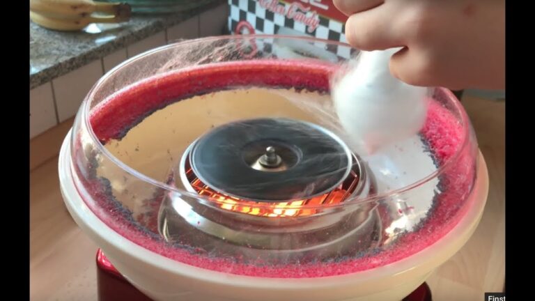 Zuckerwatte zu Hause selbst gemacht