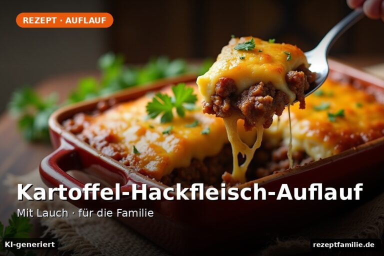 Kartoffel-Hackfleisch-Auflauf mit Lauch