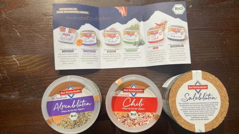 Fleur de Sel der Alpen: 5 Sorten im Überblick