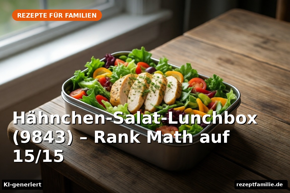Hähnchen-Salat-Lunchbox (9843) – Rank Math auf 15/15 – (KI-generierte Darstellung)